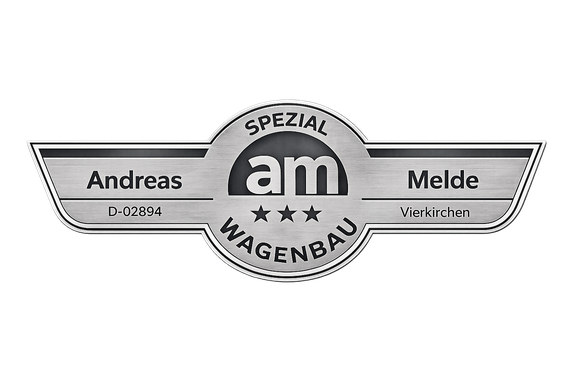 Logo Andreas Melde Spezial-Wagenbau, Vierkirchen